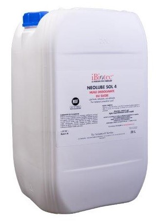 IBIOTEC range of NSF approved agri-food, manufacturer of penetrating fluids, lubricants, de-moulding agents, solvents, detergents meeting ISO 22000 as well as HACCP and BRC version 8 control methods. Stainless steel cleaner. dietary release agent. dietary detergent. dietary cleaner. dietary lubricant. dietary grease. dietary lubrication oil. dietary solvent. detectable products. biodegradable dietary products. dietary grade silicones. sugar remover. dietary Safety. Agri-food safety IBIOTEC range of NSF approved agri-food, manufacturer of penetrating fluids, lubricants, de-moulding agents, solvents, detergents meeting ISO 22000 as well as HACCP and BRC version 8 control methods